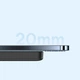 Магнитный портативный павербанк с беспроводной зарядкой Baseus Magnetic 20W 10000mAh для iPhone Черный - изображение 6