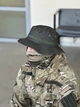 Универсальная тактическая панама Tactic военная панама полевая ВСУ с фиксатором Серая (TY-6303-grey) - изображение 5