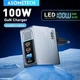 Сетевое зарядное устройство Asometech 100W GAN (2xType-C + USB-A) Display - изображение 1