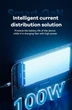 Сетевое зарядное устройство Asometech 100W GAN (2xType-C + USB-A) Display - изображение 8