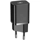 Сетевое зарядное устройство Baseus Super Si Quick Charger 1C 20W (CCSUP-B) Черный - изображение 1