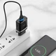МЗП Hoco C12Q Smart QC3.0 3A (1USB-A) + кабель USB to Type-C Черный - зображення 4