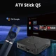 Налаштована TV-Приставка Q5 2/8GB Android TV 10.0 ATV ALLWINNER H313 голосовий пульт Smart TV Box - зображення 4