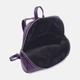 Рюкзак женский кожаный Regina Notte TH-0061 7 л Фиолетовый (RN2000000209357) - изображение 4