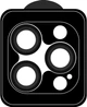 Защитное стекло для камеры смартфона Apple iPhone 13 Pro/13 Pro Max ArmorStandart Original Design Black (ARM68068) - изображение 1
