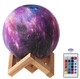 Настольный ночник светильник луна Magic 3D COLOR Moon Light RGB с пультом - изображение 1