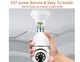 Панорамная WiFi IP-камера L1 - E-27 - изображение 5