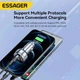 Автомобильное зарядное устройство Essager 80W 2 x USB+Type-C с дисплеем PPS - изображение 5