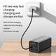 Батарея универсальная Atria 20000mAh, 65W, PD2.0, QC (WPD-65) - изображение 4