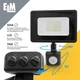 Прожектор ELM MATRIX S-10-41 6500 з датчиком (26-0034) - зображення 4