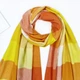 Комплект женский зимний (шарф+перчатки) M&JJ One size желтый-оранжевый 1145 - 4088 - изображение 5