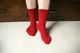 Термошкарпетки Merino Wool. Шкарпетки з вовни мериноса 90%. Розмір 23 (35-37). Червоні. Класичні - зображення 3
