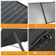 Солнечная панель портативная складная гибкая ANNEK - 100 W 18V 11A туристическая поликристаллическая для акумулятора ноутбука з ручкою - изображение 4