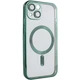 Чехол Fashion Case Shining with MagSafe + защита камеры для Apple iPhone 13 (6.1") Green - изображение 2