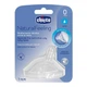 Соска силиконовая Chicco Natural Feeling, медленный поток, 0м+, 1 шт (81011.10) - изображение 2