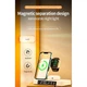 Зарядка беспроводная Qi 4in1 Wireless Charger XYJ S37 |5-15W, Samsung Watch/Airpods/Phone, RGB| white - изображение 6