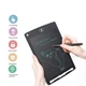 Дитячий графічний планшет для малювання A-Toys Writing Tablet LCD 8.5", на батарейці, зі стилусом Чорний - зображення 5