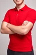 Мужская футболка POLO СпецМед 3XL Красный - изображение 3