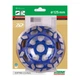 Фреза алмазная Distar DGS-W 125/22,23-7 Grindex (16915387010) - изображение 3