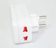 Сетевой разветвитель с юсб Travel Adaptor 823, тройник с 2 usb выходами в розетку ( тройнік ) (1008104-White-1) - изображение 3