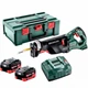Аккумуляторная сабельная пила Metabo SSEP 18 LTX BL MVT 2 акб 8 Ah, в кейсе (602258810) - изображение 1