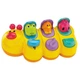 Fisher Price Игрушки Убегающий Львенок, Механическое пианино Гусеница, Кубики Друзья из джунглей - изображение 2