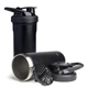 Шейкер спортивний SmartShake Insulated Steel 750ml Black - изображение 5