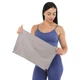 Cпортивное полотенце антибактериальное с чехлом Zelart 4Monster Sport Towel ECT-50 размер 50х30см Grey - изображение 3