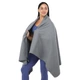 Cпортивное полотенце антибактериальное с чехлом Zelart 4Monster Towel ECT-180 размер 180х90см Grey - изображение 8