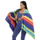 Cпортивное полотенце пляжное полотенце Zelart 4Monster Rainbow Beach Towel Fit T-RST Blue-Red - изображение 8