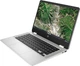 Ноутбук 14" HP Chromebook x360 14b-cb0002sa Intel Pentium N6000 RAM 4GB eMMC 64GB 11час батарея Chrome OS - изображение 4