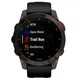 Спортивные часы Garmin Epix 2 Sapphire Black/Titanium DLC with Black Band - изображение 2