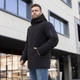 Зимняя мужская куртка большого размера VAVALON 34-VA 48 черный - изображение 3