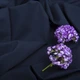 Ткань трикотаж однотонный Прага 620 гр/м2 navy - изображение 3
