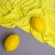 Ткань трикотаж вискоза Валенсия лимон - изображение 2