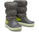 Зимние сапоги Crocs Kids Crocband Winter Boot Slate Grey/Lime Punch р. 7/24/11.5см - изображение 3