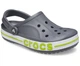 Сабо Crocs Bayaband Clog M8W10-40-26 см Slate Grey Lime Punch 205089 - изображение 2