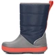 Зимние сапоги Crocs Kids Crocband LodgePoint Graphic Winter Boot Navy/Slate Grey р. 7/24/14.5см - изображение 2