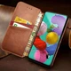 Кожаный чехол-книжка GETMAN Cubic (PU) для Xiaomi Redmi 9A Коричневый - изображение 3