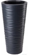 Горшок FormPlastic Sahara slim-30 антрацит 2723-014 - зображення 1