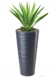 Горшок FormPlastic Sahara slim-30 антрацит 2723-014 - зображення 2