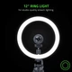 Светодиодная USB LED-лампа Razer Ring Light + штатив (RZ19-03660100-R3M1) - изображение 4