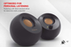 Акустическая система CREATIVE Pebble 2.0 V1 Black - изображение 2