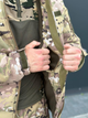 Тактична куртка мультикам софтшелл осінь флісова тепла, Куртка Softshell Multicam Soft shell мультикам L - зображення 4