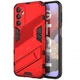 Захисний чохол з підставкою Deexe Bibercas для Samsung Galaxy M34 - Red - зображення 1