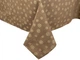 Скатерть тефлоновая Lefard Home Textile Karen Lurex Teflon Taupe 160х240 см (715-344) (8407007153449) - изображение 3