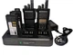 6-сторонній швидкий зарядний пристрій для радіостанцій Motorola DP4400 DP4800 DP4801 DP2000 DP2400 DP2600 - зображення 4