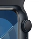 Смарт-годинник Apple Watch Series 9 GPS 41mm Midnight Aluminium Case with Midnight Sport Band - S/M (MR8W3) - зображення 3