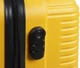 Чемодан на 4-х колесиках G&D Polo Suitcase Model 600 размер S 37 x 27 x 58 см Желтый - изображение 6