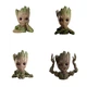 Комплект горшочков Грут Groot для цветов и канцелярии G1+G2+G3+G4 - изображение 2